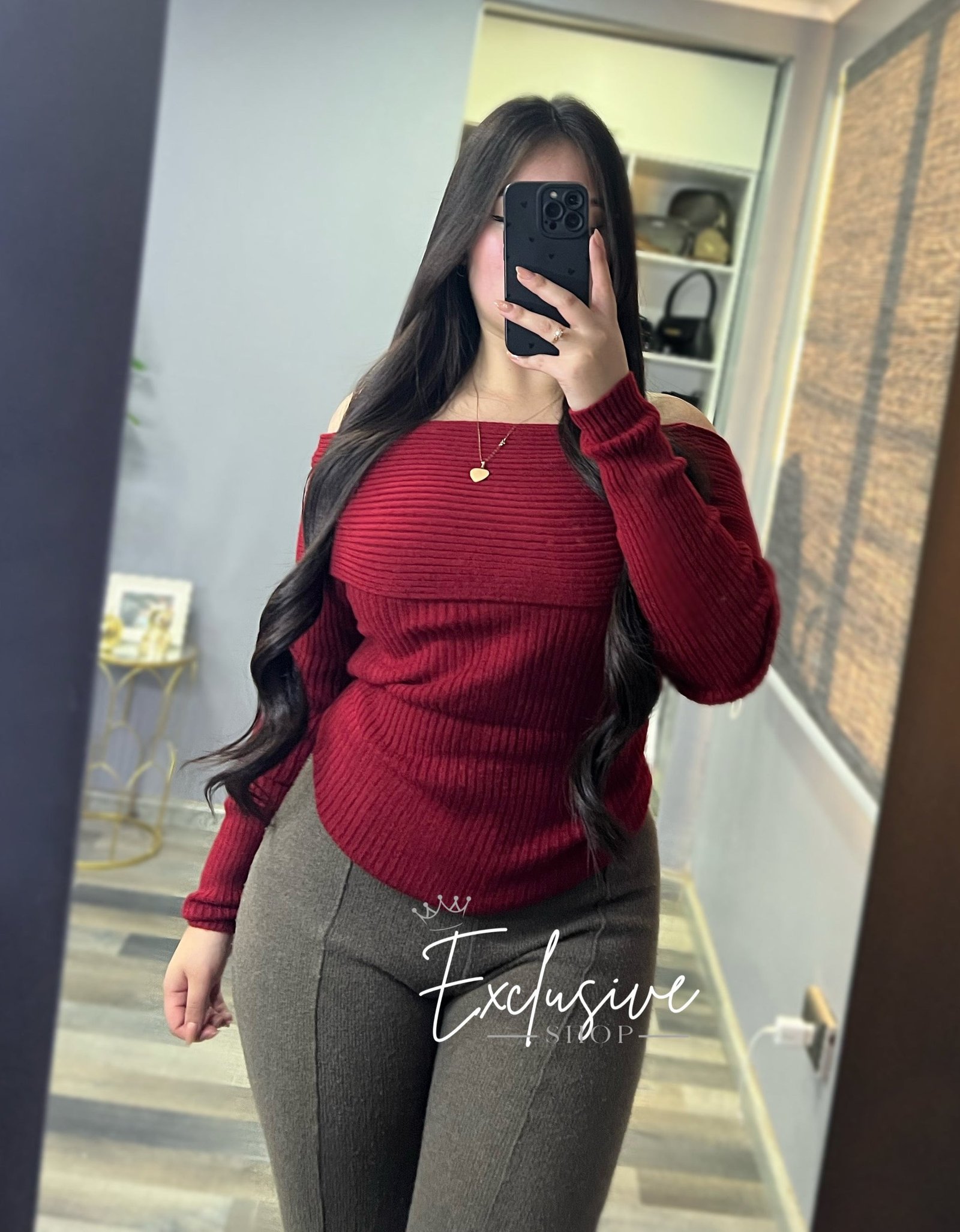 Sweater Cuello Barco